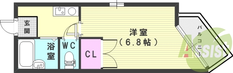3階の間取り図