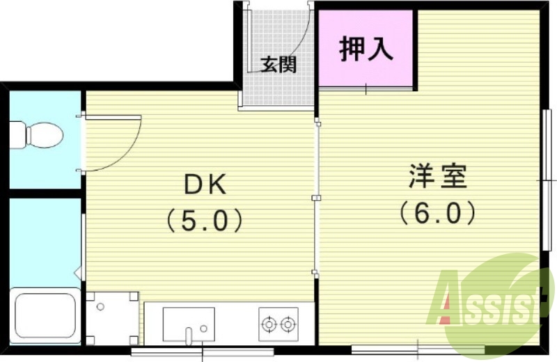 3階の間取り図