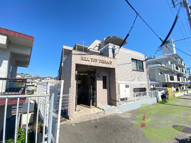 明石市中朝霧丘の賃貸マンションの外観