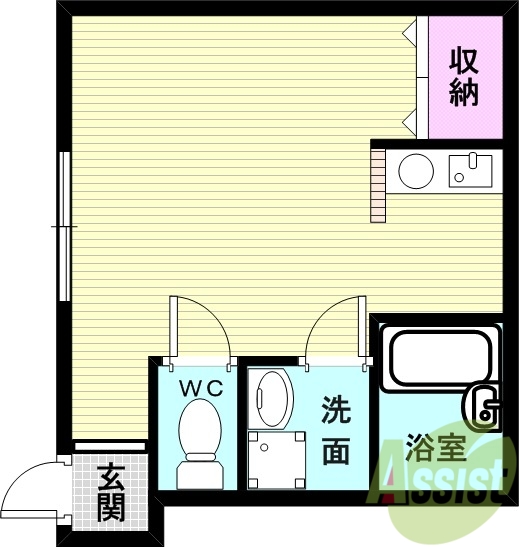 3階の間取り図