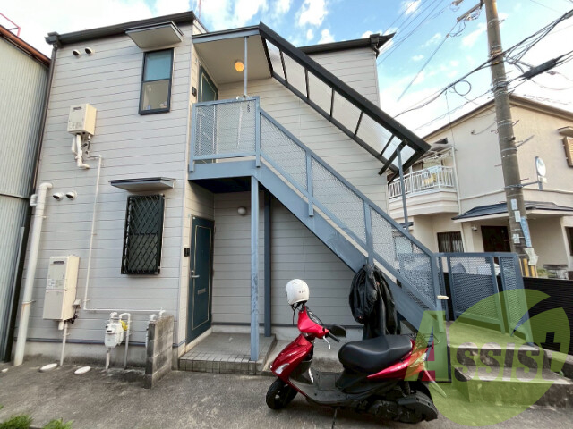 神戸市兵庫区楠谷町の賃貸アパートの外観