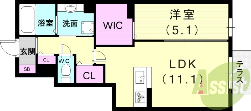 間取図