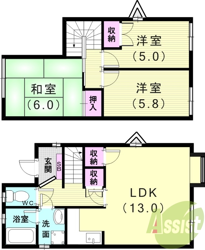 間取図
