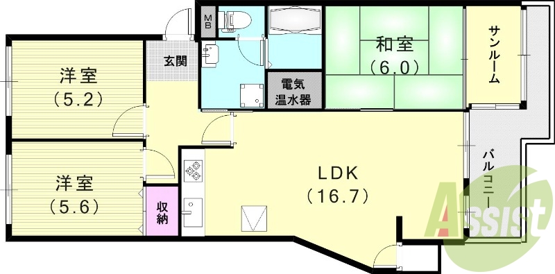 間取図