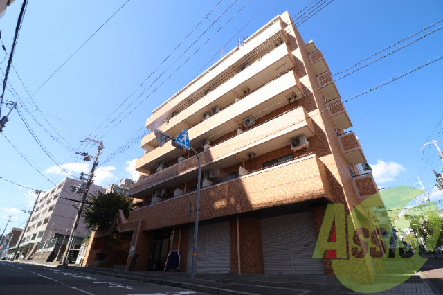 神戸市中央区下山手通８丁目の賃貸マンションの外観