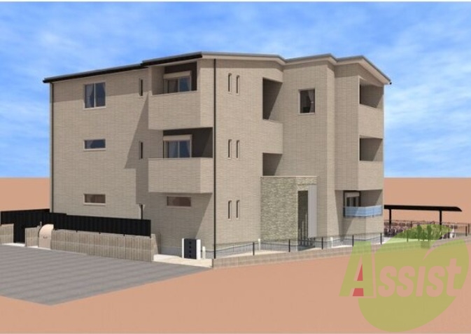 （仮称）西新町PJの外観