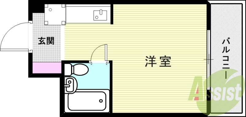 7階の間取り図