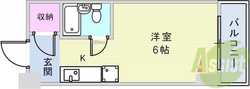 7階の間取り図
