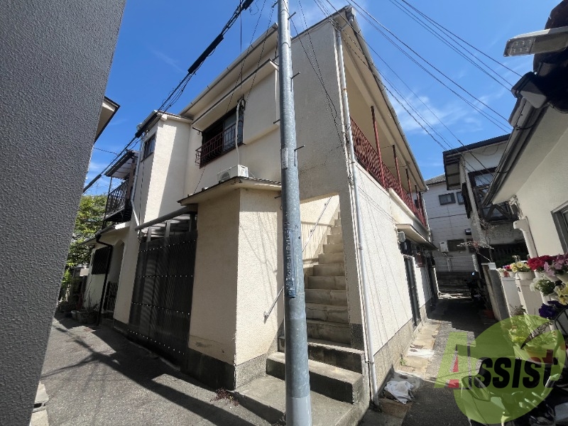 兵庫区山王町アパートの外観