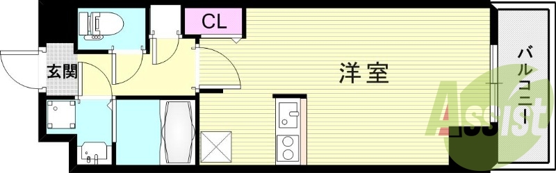 5階の間取り図