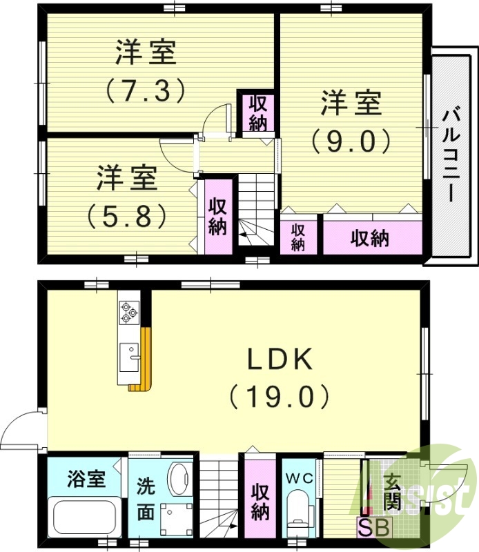 間取図