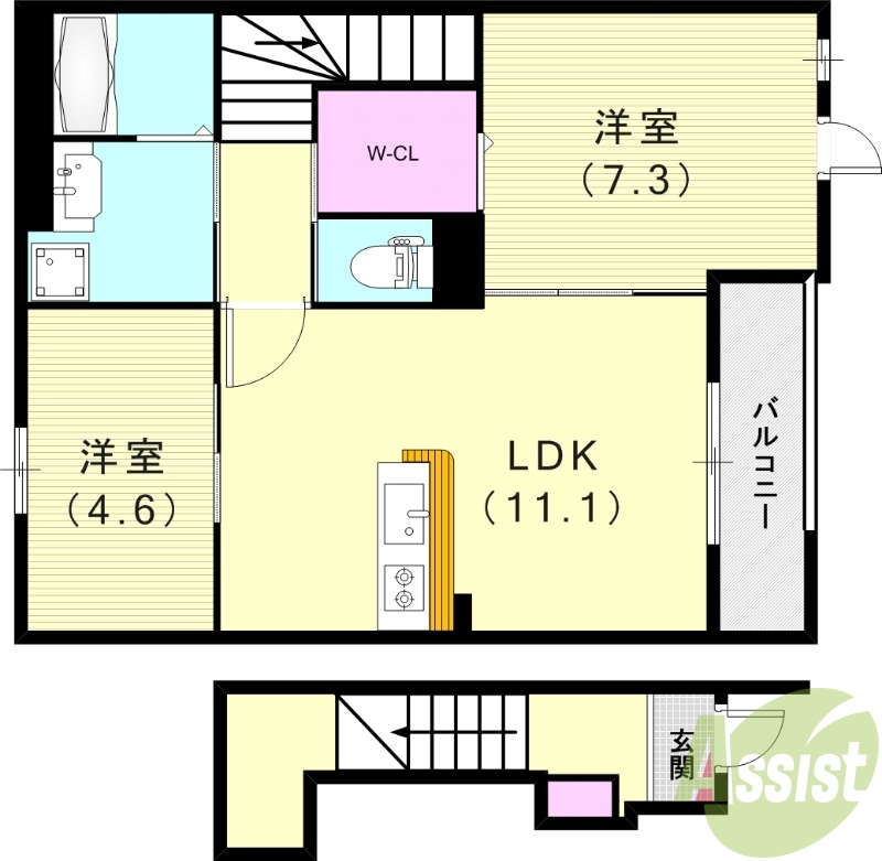 間取図