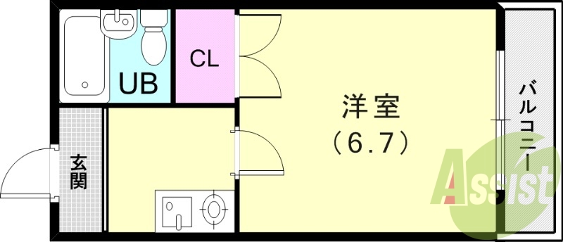 3階の間取り図