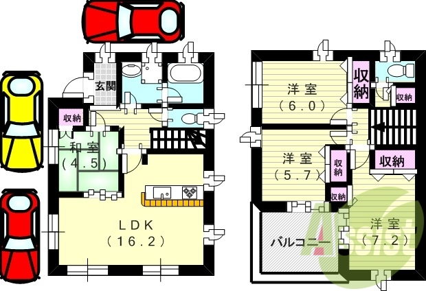 間取図