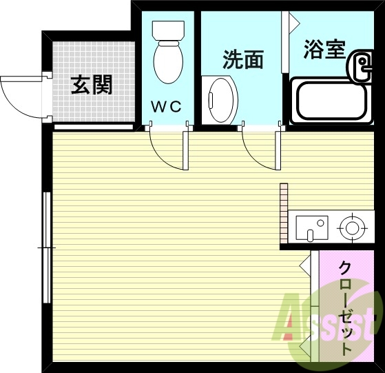 3階の間取り図