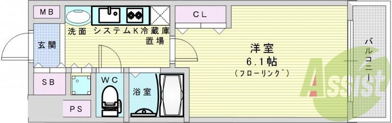 人気の北区の築浅でキレイな分譲マンションです。南向きです。