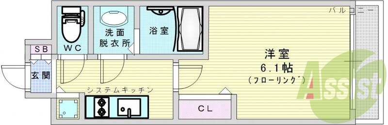 大阪市北区中津。