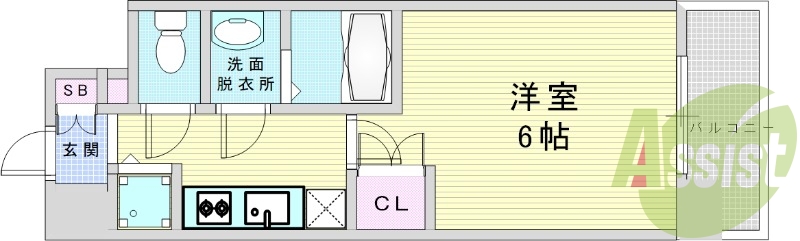 大阪市北区扇町　