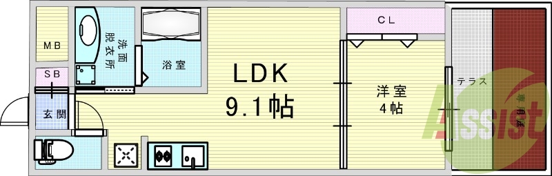 間取図