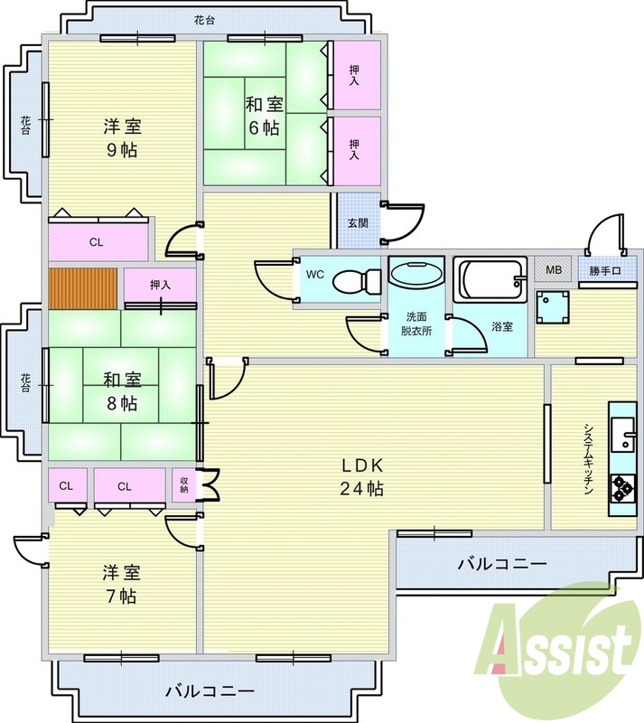 間取図