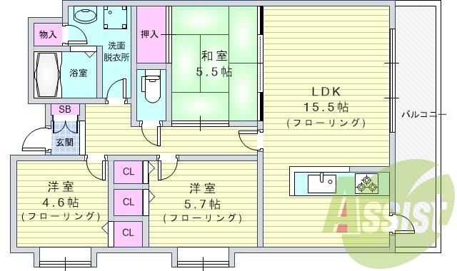 間取図