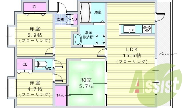 間取図
