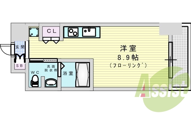 12階の間取り図