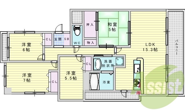 間取図