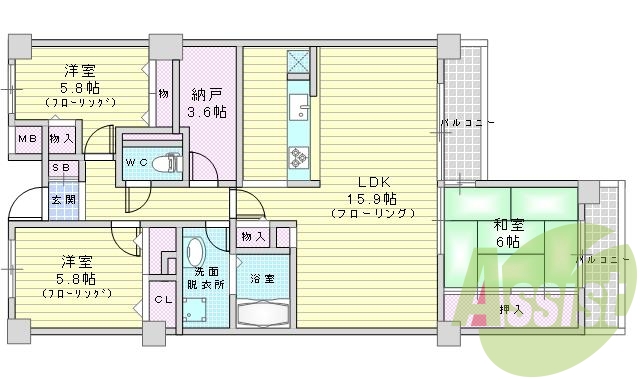 間取図