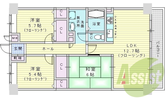 間取図