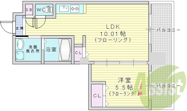 間取図