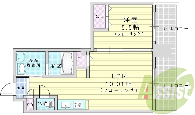 間取図