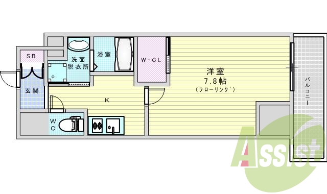 11階の間取り図