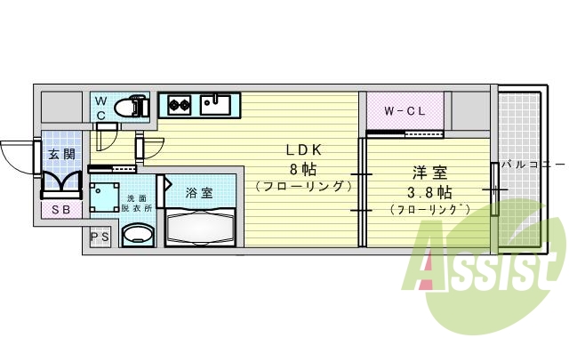 12階の間取り図