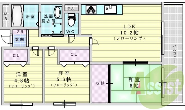 間取図