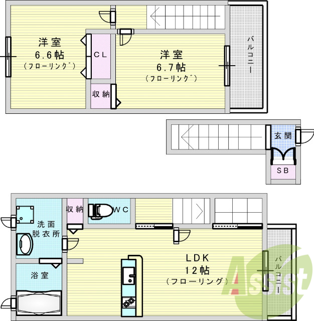 間取図