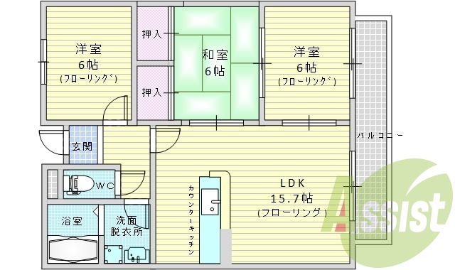間取図