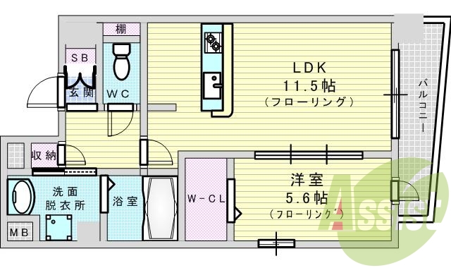 間取図