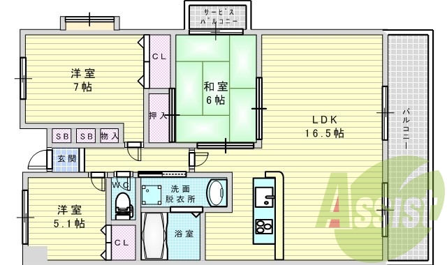 間取図