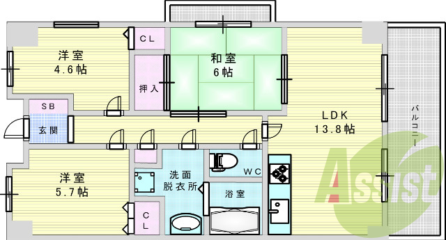 間取図