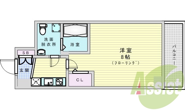 10階の間取り図