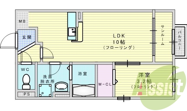 間取図