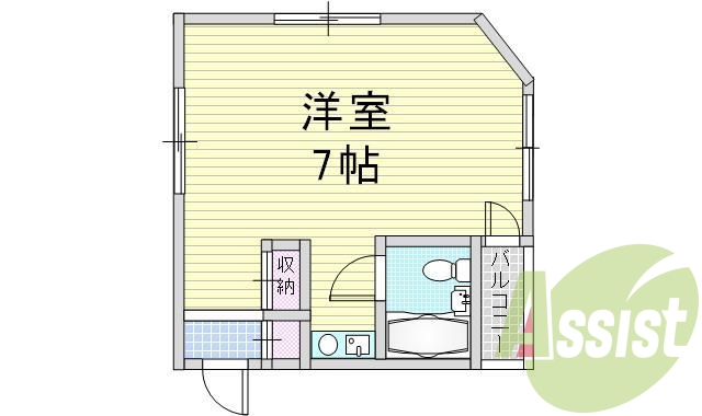 3階の間取り図