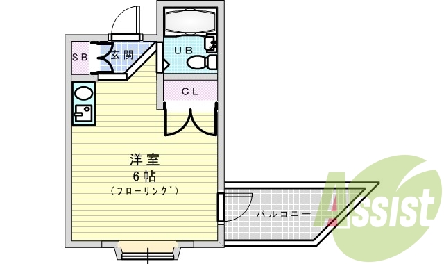 3階の間取り図