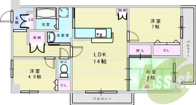 間取図