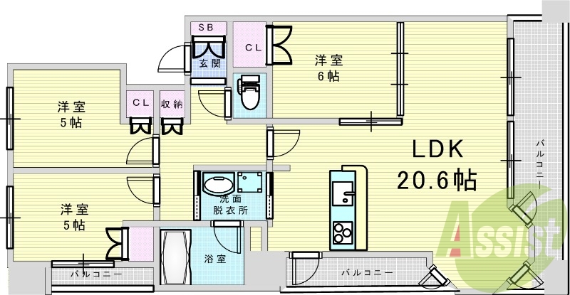 間取図