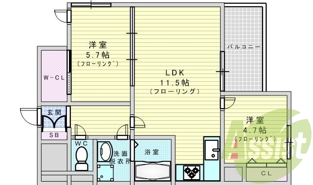 間取図