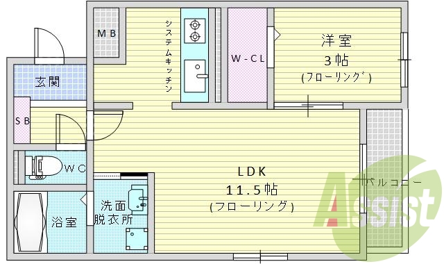 間取図