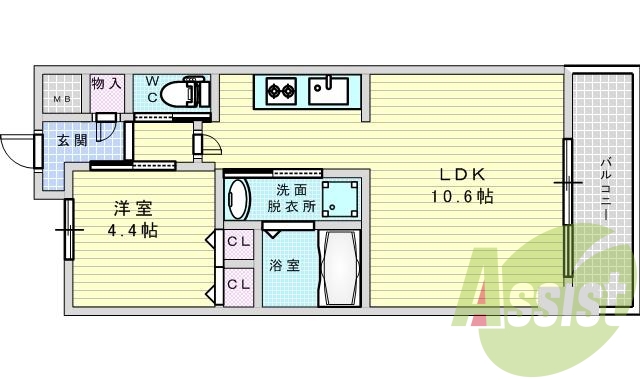 12階の間取り図