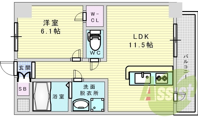 間取図